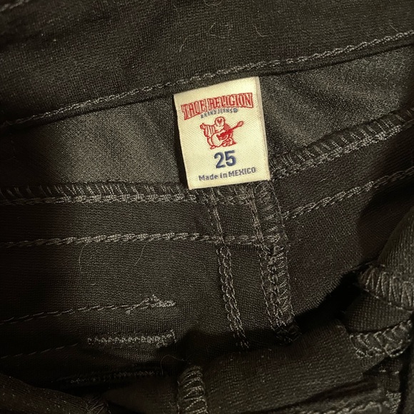 True religion black skinny jegging - Picture 5 of 9